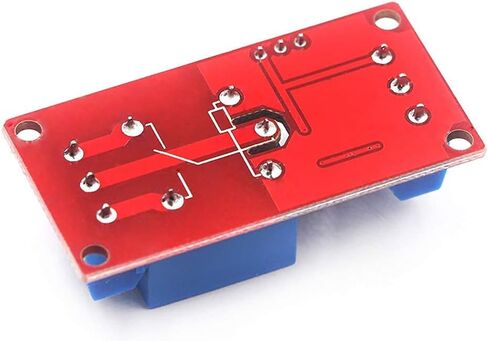 وحدة مرحل 12 فولت، لوحة مرحل واحدة لقناة Raspberry Pi مع مشغل مرحل عالي أو منخفض المستوى معزول بصريًا، مفتاح مرحل 1 قناة 12 فولت لاردوينو in Kuwait