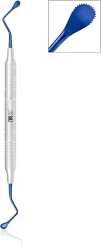 12 Miller Surgical Curette, Fine Titanium Serrated in Saudi Arabia