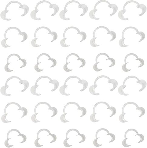 21 قطعة من GXXMEI (7 متوسطة + 7 كبيرة + 7 صغيرة) ضام الخد لتبييض الأسنان على شكل حرف C، فتاحة فم الأسنان قابلة للتعقيم، ضامة خد الشفاه للأسنان للاستعمال مرة واحدة من أجل لعبة تحدي واقي الفم in Kuwait