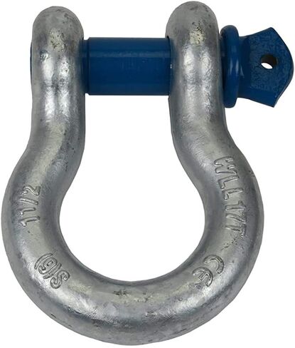 TEMCo 1 1/2" D حلقة القوس مسمار مسمار مسمار مسمار كليفس حفر جيب سحب 17 طن in Saudi Arabia