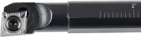 Accusize الأدوات الصناعية 1/2 بوصة × 7 بوصة الطول الإجمالي، شريط مملة قابل للفهرسة Rh Sclcr مع Ccgt32.5-Akh01 كربيد قطع الألومنيوم، P252-S501 in Saudi Arabia