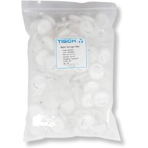 مرشح حقنة نايلون SF13829 من Tisch، 0.22um، 25 مم، 1pk/100 لكل عبوة | قابلية التبلل: محبة للماء | درجة حرارة التشغيل القصوى: 100 درجة مئوية | ضغط الانفجار (رطل لكل بوصة مربعة): 87 | قيمة الرقم الهيدروجيني المطبقة: 3-1 in Kuwait