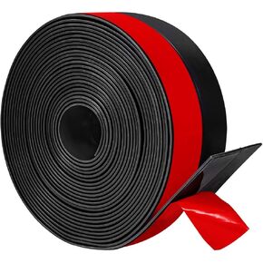 TORRAMI Silicone Weather Stripping 1 inch width 20 Feet Length, Seal for Door Under Bottom, Gap, Side, Glass Shower Door, Sliding Door,Windows, Grey in Saudi Arabia
