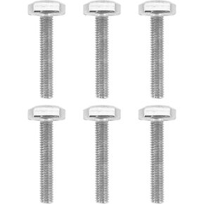 VICASKY 6pcs T Slot Bolt Stainless Steel 304 M6x35 Bolt T Slot Drop-in Stud T-Type Screws Sliding T Shape Screws Full Thread in Saudi Arabia