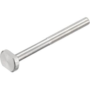 uxcell T-Slot Bolts, 1pcs M10x75mm T Slot Drop-in Stud Sliding Bolts 304 Stainless Steel T Shape Screws for T Track