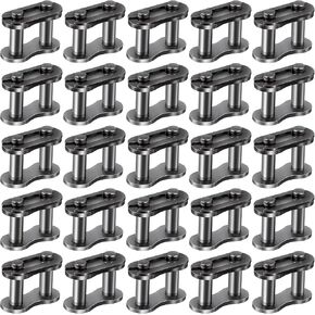 PAGOW 10PCS #41 Roller Chain Connecting Links, Master Manganese Steel Connector Heavy Duty for Bycicles, Mini Bikes, Motorcycles, Go-Karts, Home and Industrial Machinery in Kuwait