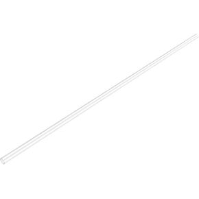 uxcell Rigid Round Clear Tubing 5mm(3/16'') ID x 6mm(1/4'') OD x 2Ft Length Plastic Tube 2pcs