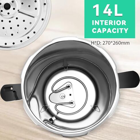 جهاز تعقيم موقوت بسعة 19 كوارت من Mxmoonfree، جهاز تعقيم بالبخار المضغوط، 15 رطل لكل بوصة مربعة عند 121 درجة مئوية، درجة مختبرية 110 فولت in Kuwait