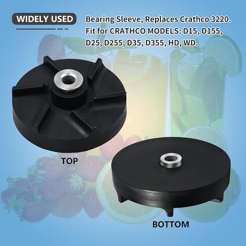 دافعة مغناطيسية قياسية 3587 وغطاء محمل 3220 Mcx قياسي، مناسب لموزعات المشروبات Grindmaster Crathco "الكلاسيكية" in Kuwait