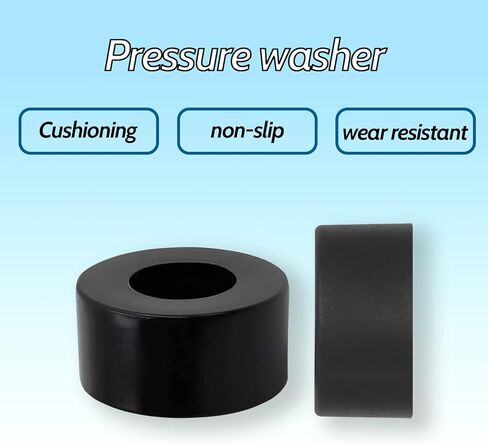 Miayaya 4 Pack Anti Vibration Foot Pad Isolator Rubber Bumper Compatible with Many Compressors Generators Sound Machine Power Amplified Shockproof Instrument Rubber Furniture Moisture-Proof Foot Pads in Kuwait