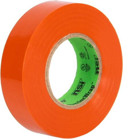 WarriorWrap General 3/4 in. x 60 ft. 7 mil Vinyl Electrical Tape, Orange in Kuwait