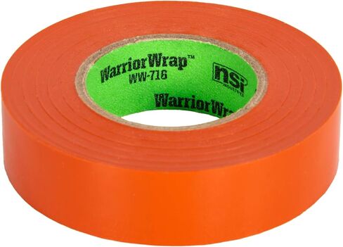 WarriorWrap General 3/4 in. x 60 ft. 7 mil Vinyl Electrical Tape, Orange in Kuwait