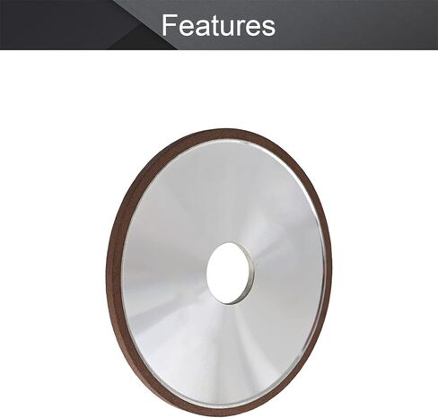 عجلات جلخ Utoolmart، 125 مم / 4.92 بوصة من الألماس، عجلة كاشطة مربوطة بالراتنج، أداة كاشطة لمعدن الكربيد 320 حبيبة 1 قطعة in Kuwait