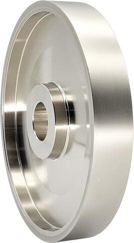 عجلة جلخ CAQUXIL CBN بقطر 15.24 سم × عرض 2.54 سم، أربور 2.54 سم، أدوات قطع فولاذية عالية السرعة لشحذها، حصى عجلة طحن الماس #320 in Kuwait