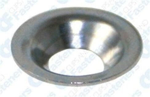 100#10 Flush Type Finishing Washer Nickel Plated Brass in Saudi Arabia