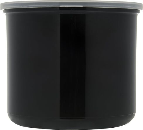 Carlisle FoodService Products Round Storage Container with Lid, 4 Quart Crock, Black in Kuwait