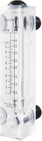 BNYZWOT Tubig Liquid Daloy ng Metro Flowmeter 1/2 PT الموضوع M-15 0.1-1GPM 0.5-4LPM in Kuwait