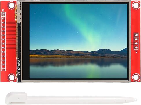 ACEIRMC ILI9341 2.8 "SPI TFT LCD لوحة اللمس 240X320 مع PCB 5V/3.3V STM32 مع قلم اللمس (2.8" ILI9341) in Saudi Arabia
