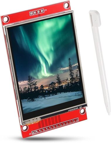 ACEIRMC ILI9341 2.8 "SPI TFT LCD لوحة اللمس 240X320 مع PCB 5V/3.3V STM32 مع قلم اللمس (2.8" ILI9341) in Saudi Arabia