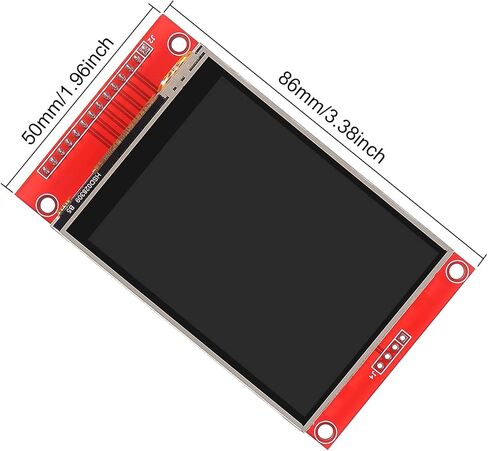 ACEIRMC ILI9341 2.8 "SPI TFT LCD لوحة اللمس 240X320 مع PCB 5V/3.3V STM32 مع قلم اللمس (2.8" ILI9341) in Saudi Arabia