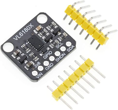 Hailege 2 قطعة VL6180 VL6180X مجموعة مكتشف الضوء البصري تتراوح وحدة الاستشعار التعرف على الإيماءات واجهة I2C 3.3 فولت 5 فولت باعث مستشعر الضوء المحيط in Kuwait