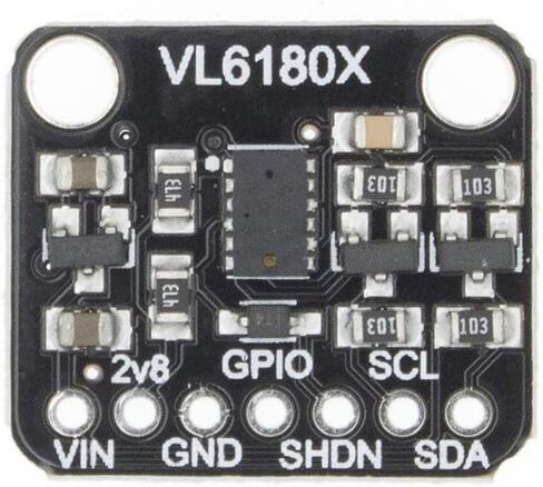 Hailege 2 قطعة VL6180 VL6180X مجموعة مكتشف الضوء البصري تتراوح وحدة الاستشعار التعرف على الإيماءات واجهة I2C 3.3 فولت 5 فولت باعث مستشعر الضوء المحيط in Kuwait