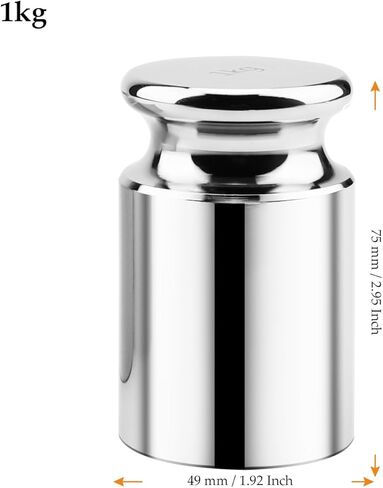 MUKCHAP 1 كجم وزن المعايرة، M1 فئة 1000 جرام وزن المعايرة للمختبر، المصنع، السوبر ماركت in Kuwait