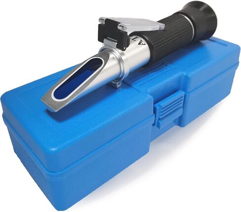 مقياس انكسار الملوحة 0~28% لقياس محتوى كلوريد الصوديوم في المياه المالحة ومياه البحر والصناعة. مقياس ملوحة للطعام مع تعويض تلقائي لدرجة الحرارة (ATC) in Kuwait