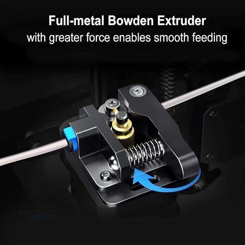 طابعة Creality Ender 3 Neo ثلاثية الأبعاد نسخة مطورة من ender 3 مع لوحة رئيسية صامتة تعمل باللمس CR ووظيفة الطباعة الذاتية لسطح البناء Carborundum، حجم الطباعة 8.66x8.66x9.84 بوصة in Kuwait