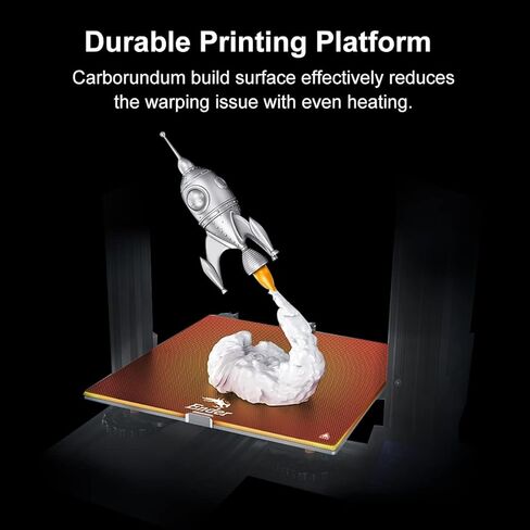 طابعة Creality Ender 3 Neo ثلاثية الأبعاد نسخة مطورة من ender 3 مع لوحة رئيسية صامتة تعمل باللمس CR ووظيفة الطباعة الذاتية لسطح البناء Carborundum، حجم الطباعة 8.66x8.66x9.84 بوصة in Kuwait