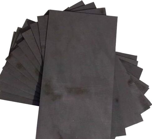 5pcs 3.5 x 20 x 100mm 99.99% Pure Graphite Electrode Rectangle Plate Sheet in Saudi Arabia