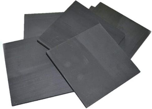 5pcs 3.5 x 20 x 100mm 99.99% Pure Graphite Electrode Rectangle Plate Sheet in Saudi Arabia