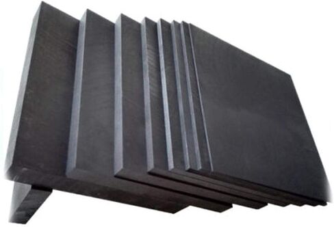 5pcs 3.5 x 20 x 100mm 99.99% Pure Graphite Electrode Rectangle Plate Sheet in Saudi Arabia