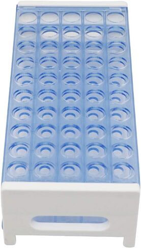 3 قطع رف أنابيب اختبار لأنابيب 16 مللي متر 50 ثقوب البلاستيك أنابيب اختبار المعمل حامل قوس حامل للمختبر in Kuwait