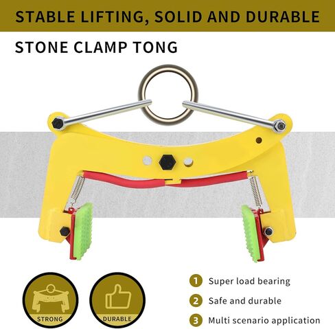 مشابك رفع قابلة للتعديل بفتحة فك قابلة للتعديل، مشابك رفع الألواح من الألواح الزجاجية/الصفائح المعدنية/جزيرة الجرانيت، كبح المشبك الحجري على جانب الطريق، D325 in Kuwait
