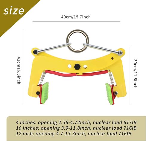 مشابك رفع قابلة للتعديل بفتحة فك قابلة للتعديل، مشابك رفع الألواح من الألواح الزجاجية/الصفائح المعدنية/جزيرة الجرانيت، كبح المشبك الحجري على جانب الطريق، D325 in Kuwait
