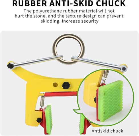 مشابك رفع قابلة للتعديل، مشابك رفع الألواح الزجاجية/الصفائح المعدنية/جزيرة الجرانيت، مشبك حجر على جانب الطريق، A280 in Kuwait