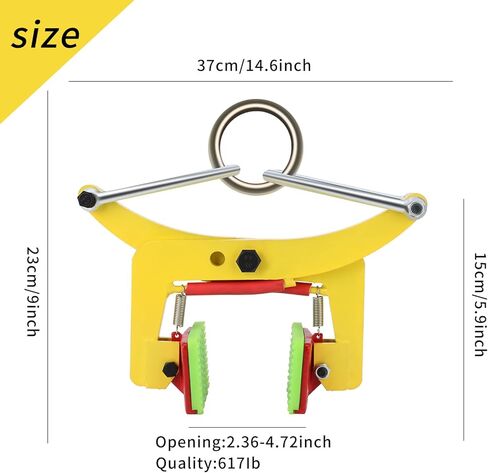 مشابك رفع قابلة للتعديل، مشابك رفع الألواح الزجاجية/الصفائح المعدنية/جزيرة الجرانيت، مشبك حجر على جانب الطريق، A280 in Kuwait