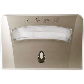 Toilet Seat Cover Dispenser by Oasis Creations –Wall Mount – Heavy Duty Commercial or Residential – Black in Saudi Arabia