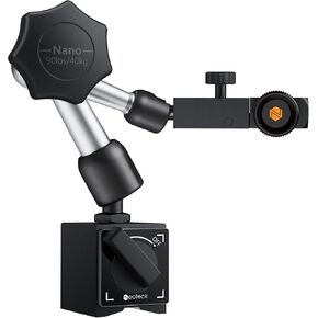 Neoteck Magnetic Base Stand Indicator Holder for Test Indicator Gauge Nano-90lbs/40kg Tensile Force