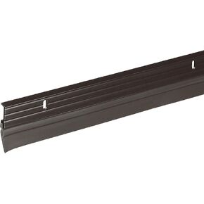 Frost King Premium Aluminum And Vinyl Door Sweep 1-5/8-Inch by 36-Inches, Brown - B59/36H in Saudi Arabia