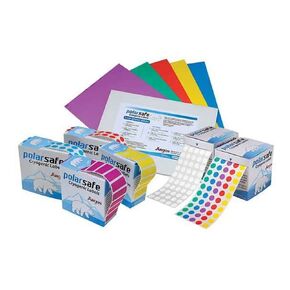 Argos L1281 White Micryo Laser Printer Strip Cryogenic Labels for 0.5mL Microcentrifuge Tubes, 24mm Length x 13mm Width(Pack of 2380) in Saudi Arabia