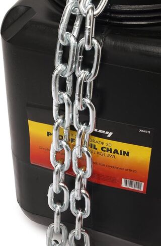 Forney 70412 Proof Coil Chain, Grade 30 Zinc Plated, 5/16-Inch-by-92-Feet in Saudi Arabia