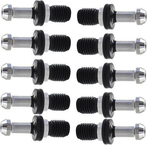 Marddpair 10 قطعة BT40 60 درجة 0.589 بوصة سحب مسمار المقابض الثابتة صالح لكيا موري سيكي مازاك آلات التصنيع باستخدام الحاسب الآلي in Saudi Arabia