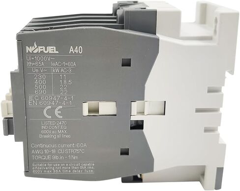 New A40-30-10 AC Contactor 120V Coil 40A 1NO Contactor A40-30-10-84 in Saudi Arabia