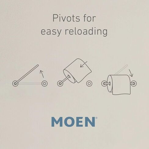 Moen Ashville Pivoting حامل ورق in Kuwait