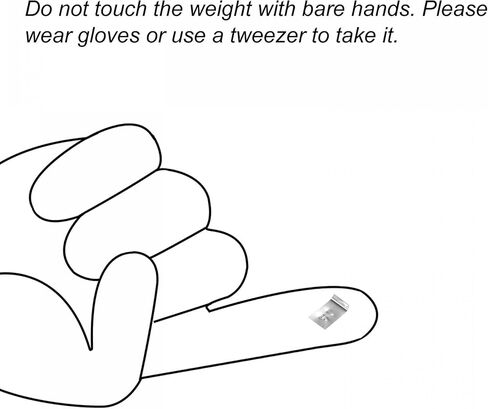 أوزان معايرة uxcell 50 ملجم F1 وزن جرام من الفولاذ المقاوم للصدأ لإعادة تحميل موازين وقياسات المليجرام الرقمية، قطعتان in Kuwait