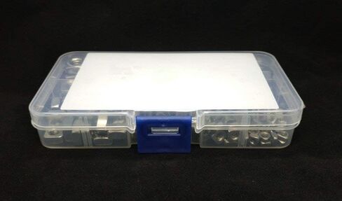 جاردو 4 يو مجموعة متنوعة من صواميل مربعة من الستانلس ستيل 304 متري من 170 قطعة، لبراغي براغي M3 M4 M5 M6 M8 M10 in Kuwait