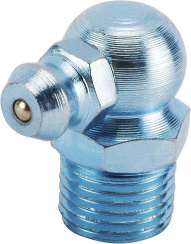 Toolly SAE & Metric Hydraulic Grease Fitting Kit, Straight and Angled | 1/4", 1/8", M6, M10, Pack of 220 in Kuwait