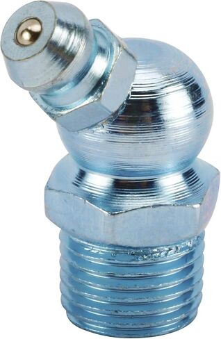 Toolly SAE & Metric Hydraulic Grease Fitting Kit, Straight and Angled | 1/4", 1/8", M6, M10, Pack of 220 in Kuwait